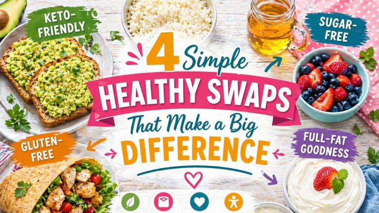 4 simple Trim Healthy Mama diet swaps that make a big difference