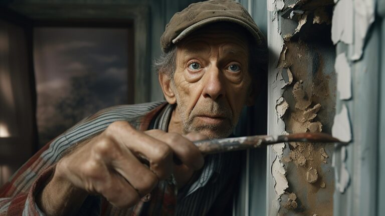 House Painter with Real Human Fingers