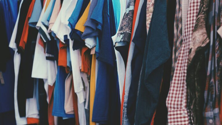 assorted apparels