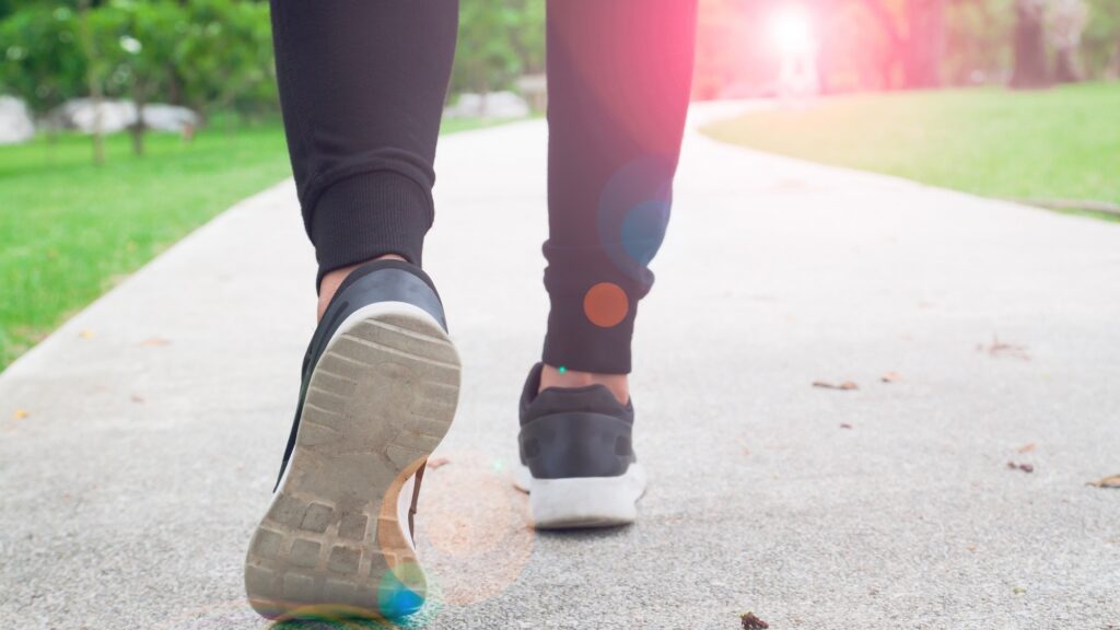 training wellness healthy weight walking motion