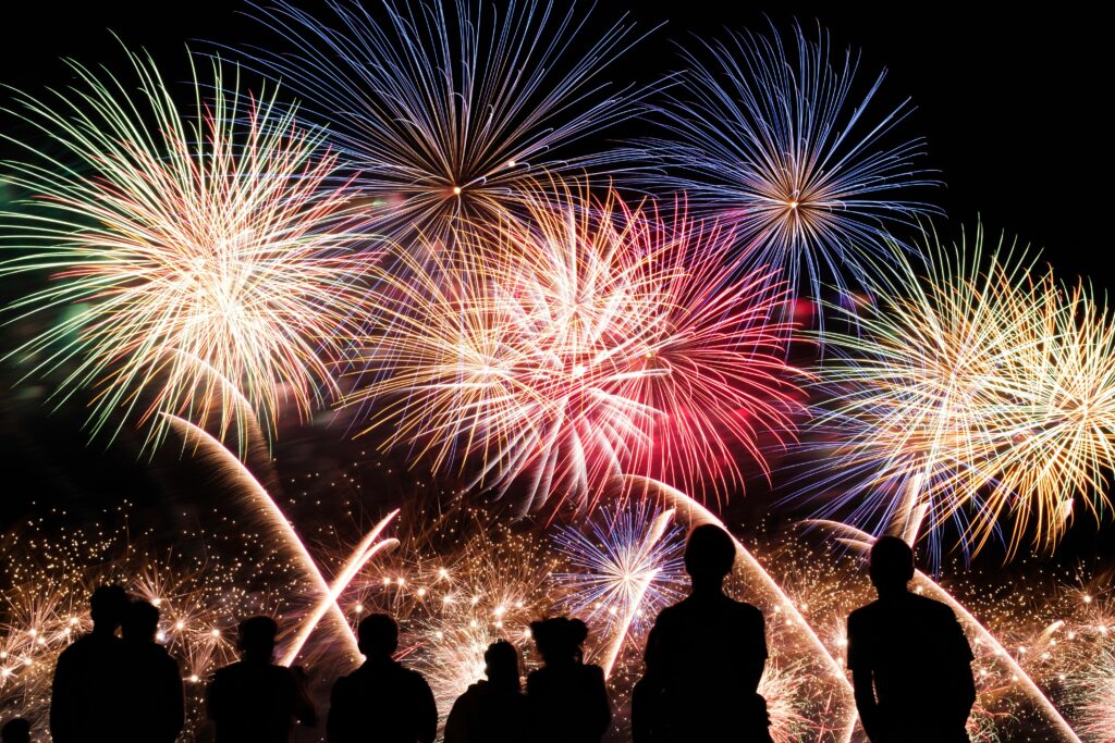Fourth of July fireworks