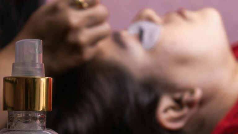 a person holding a syringe