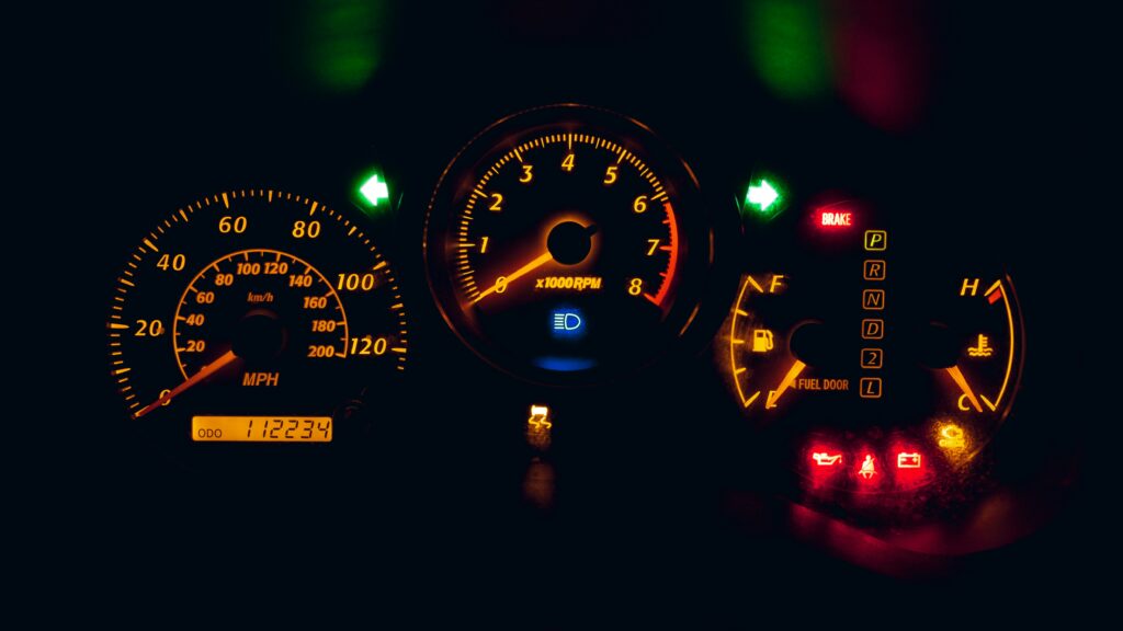 dashboard flashing check engine light