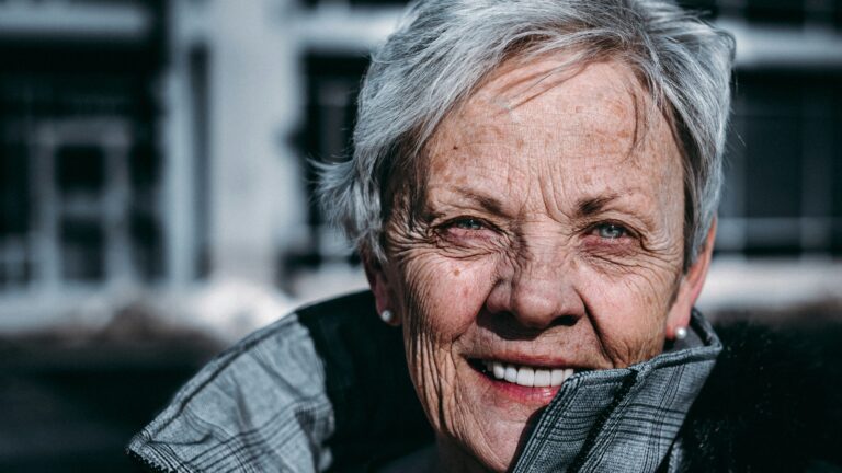 smiling woman