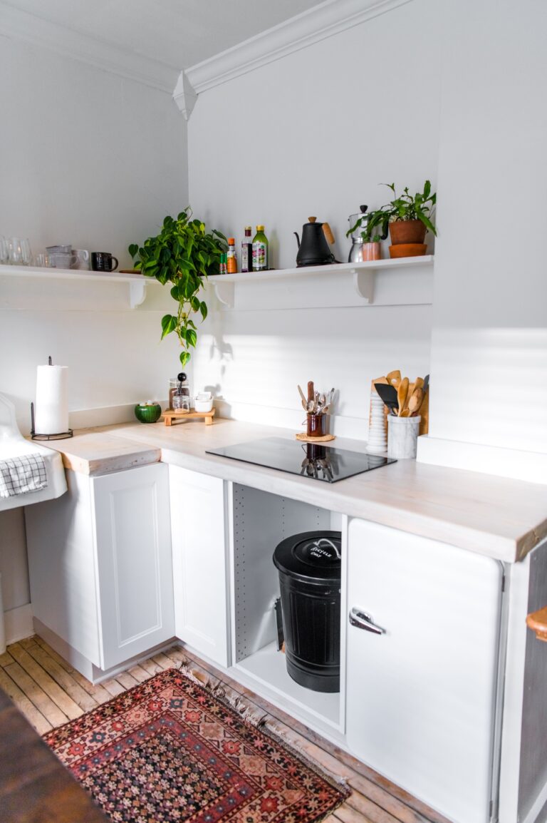 clean kitchen counter