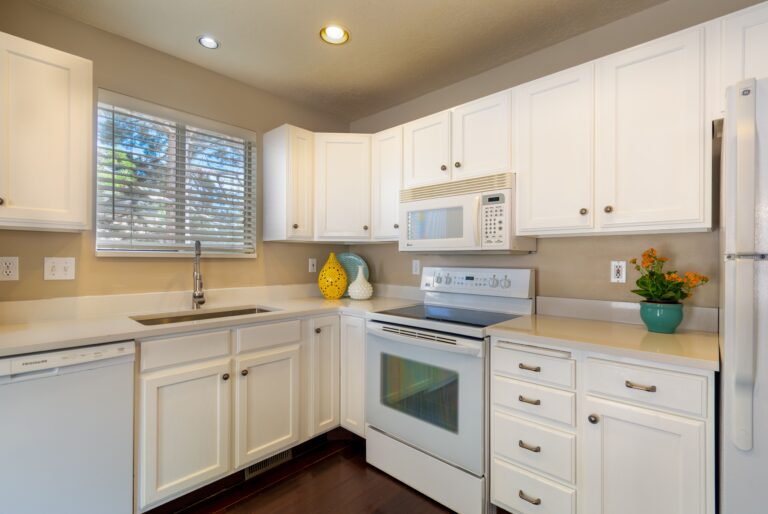 very clean kitchen
