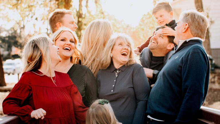 A group of people standing next to each other