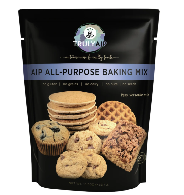 Bag of recalled Truly AIP All Purpose Baking Mix, as pictured in the FDA recall notice