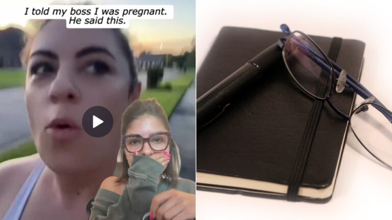 Split cover image: TikTok video still and a pen-and-notebook photo