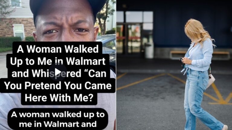 Split cover image: TikTok video still and a topical parking-lot photo