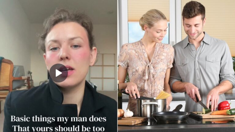 Split cover image: TikTok video still and a topical kitchen photo